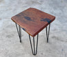Live Edge Mesquite Hairpin Side Table