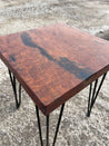 Mesquite Hairpin Side Table